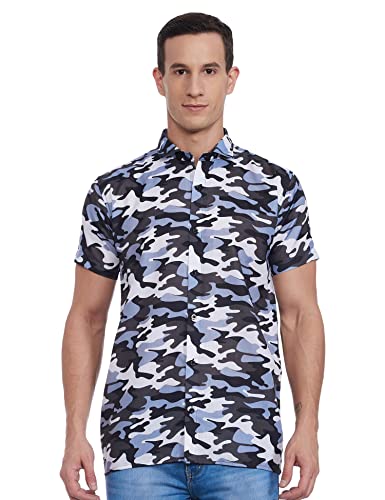 Image of WOMEN'S DEZIER Men's Printed Regular Fit Shirt