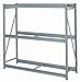 Lyon DD67525S 3 Tier Pre-Engineered Bulk Storage Rack Starter without Decking, 96" Width x 48" Depth x 84" Height, Dove Gray