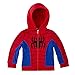 Cubcoats Marvel's SpiderMan 2 in 1 Transforming Classic Zip Up & Soft Plushie, Red & Black