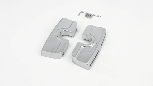 Couvercles Boulons Bougie D'Allumage Chromés Pour Harley Twin Cam 1999-2017 - Paire En Aluminium Billet