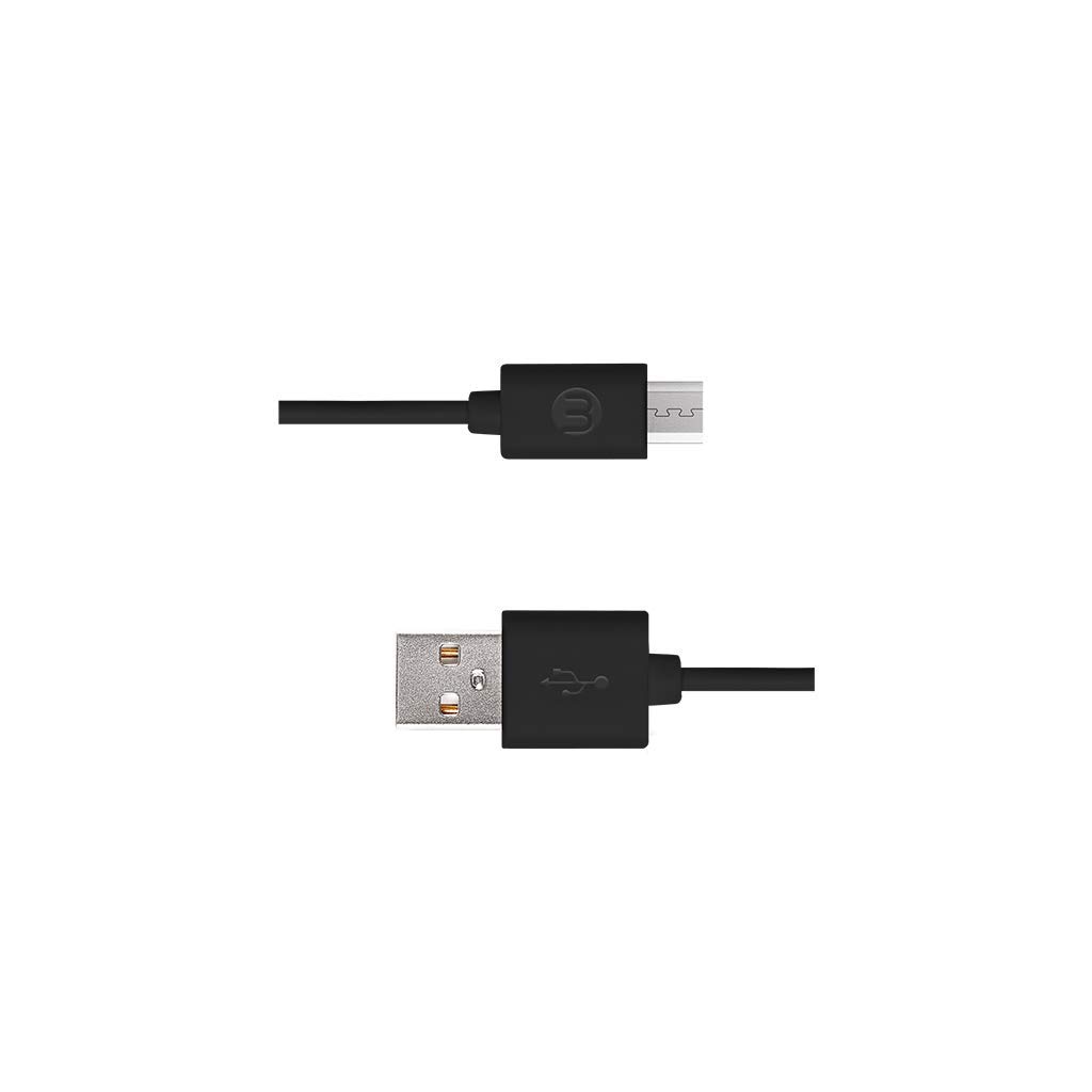 Mojue 3Dk33 Micro USB Kablosu, 1 metre,Siyah