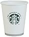 Starbucks White Disposable Hot Paper Cup, 12 Ounce, 100 Pack