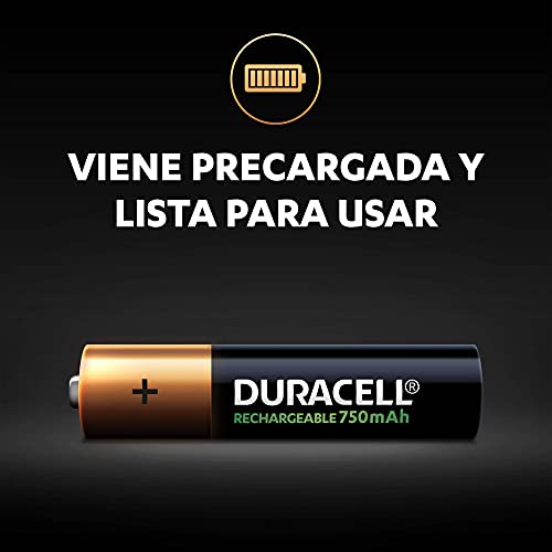 Duracell acculader Grootte AAA Plus - 750 mAh 8 Stuk - Afbeelding 4