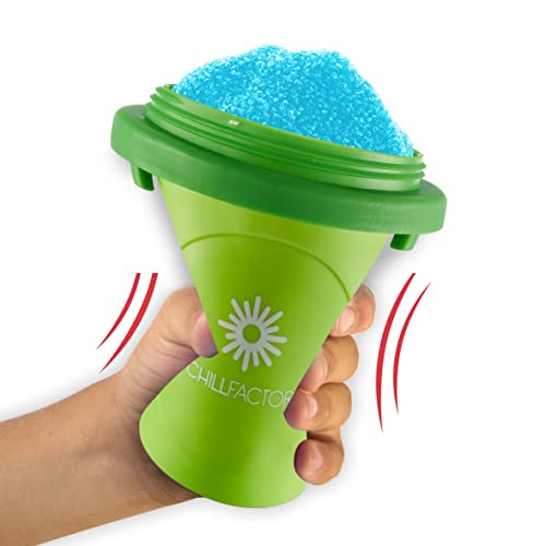 ChillFactor 07952 Watermelon Crush - Wiederverwendbarer, hausgemachter Quetschbecher, Slush-Maker, Küchenspielzeug, Rosa – Bild 4