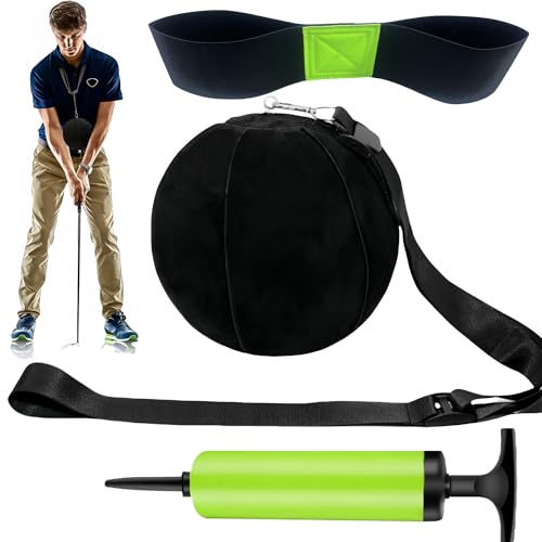 Crilano Golf Training Belt Set, Smart Ball Golf Training Aid