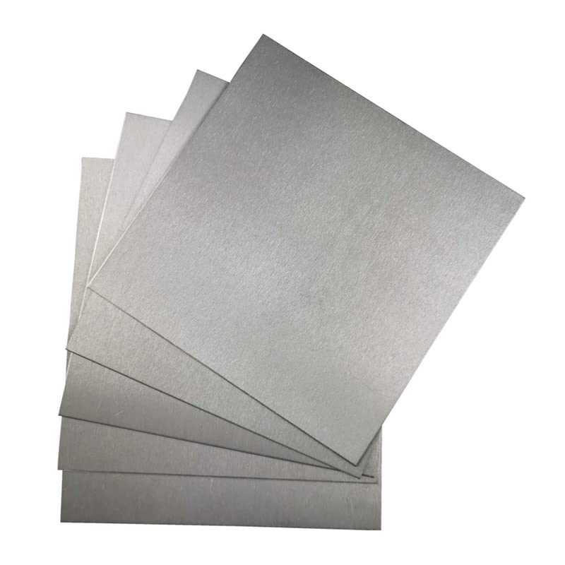 VIGAN Pure Nickel Sheet, 100MM X 100MM, 3MM Thick, 99.99% Purity, Industrial Grade, Nickel Anode for Scientific Research