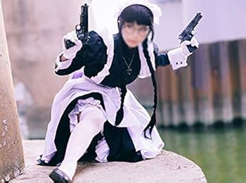 Amazon | 「桜时」コスプレ衣装 ロベルタ 風メイド服＋ウィッグ