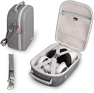 Mchoi Hard Carrying Case for Oculus Quest VR Gaming Headset and Touch Controllers Accessories with Strap, Suitable for Travel and Home Storage