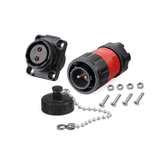 Prise d'alimentation YM20 M20 robuste et étanche IP67 à 2 broches pour équipement mécanique