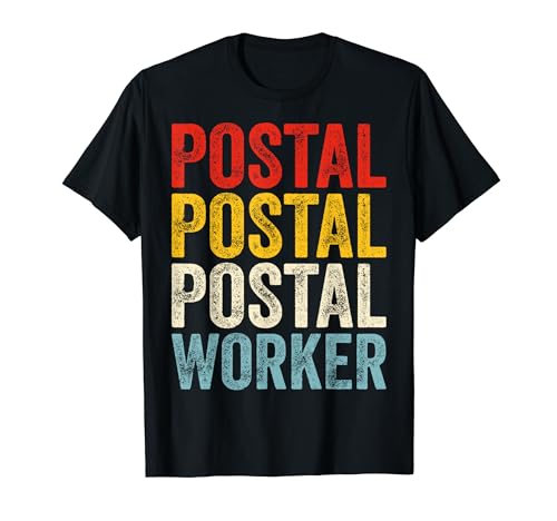 Postal Worker Men Women - Mail Carrier Postman Postal Worker Camiseta