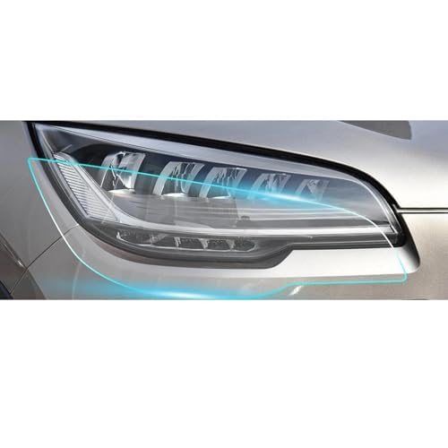 Autoscheinwerfer Schutzfolie für Lincoln Aviator 2022-2023,Autoscheinwerfer-Schutzfolie Anti-Kratz-Folie TPU-Aufkleber Zubehör