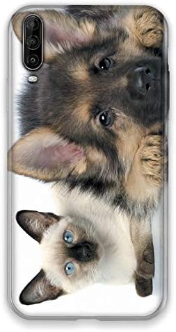 Case for Wiko View 4 Lite Dog vs Cat Design