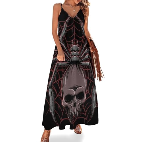 Robe maxi crâne de plage pour vos voyages d'été au soleil