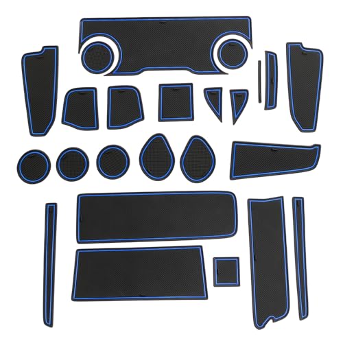 【GAFAT】トヨタ ノア xグレード90系 7人乗り専用 R4~ 新型 ドアポケットマット ノア xグレード ラバーマット ゴム 防音 ドリンクホルダー ノア90系インテリアラバーマット ドレスアップ カスタムパーツ 汚れ防止 右ハンドル専用 傷防止 滑