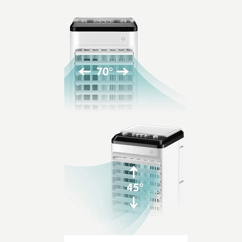 Air Cooler for Home Office Portable Air Conditioner,Mobile Space Cooler,Super Quiet Air Conditioning,Oscillating Tower Fan,3 in 1Cooling Tower Fan Humidifier Purifier,Perfect