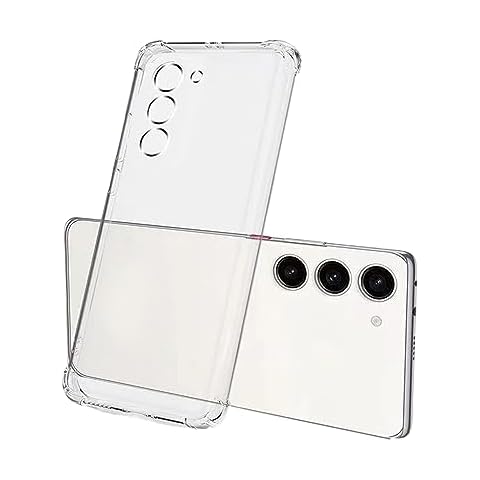 DIAO79NI Samsung Galaxy S23 Phone Case, Clear Transparents Silicone TPU Rubber Back Cover Case Compatible for Samsung Galaxy Phone S23. Cover