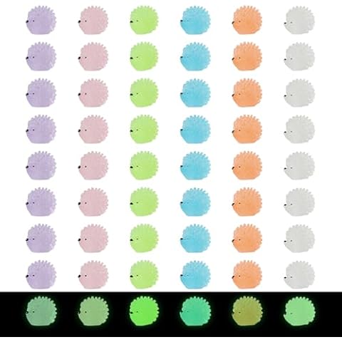 120 Mini Glow in the Dark Hedgehogs Cover