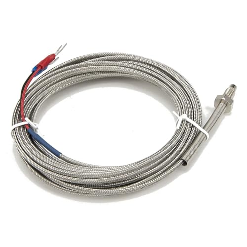 Sensor termopar K M6 con cable detector de metal de 5 metros 3