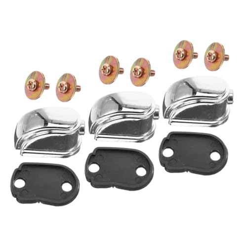 LIOOBO 3�� �O�p���O �h�������� �C���[�t�b�N�R�l�N�^ �p�[�J�b�V�������O�h�����R�l�N�^ ���^���X�l�A�h�������O �t�b�N���O�h�����g���C�A���O�� �Ŋy��A�N�Z�T���[ ���� Silver