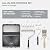 Remolika 8-Piece Paint Roller Kit - Made in Portugal - Premium Paint Brush, Microfiber Roller Covers, Wall Painting Roller Naps, Roller Frames, and Paint Tray, for Professionals or Homeowners