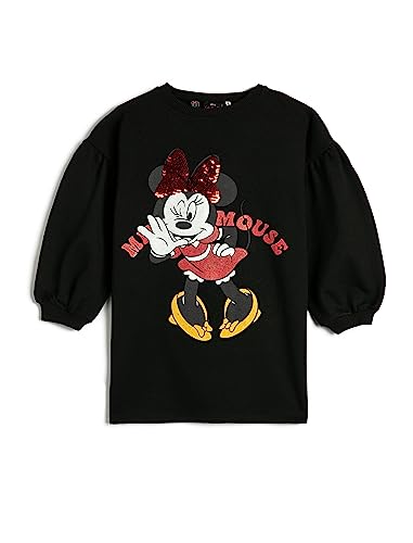 Sudadera de Minnie Mouse para niñas vestido manga larga Koton infantil
