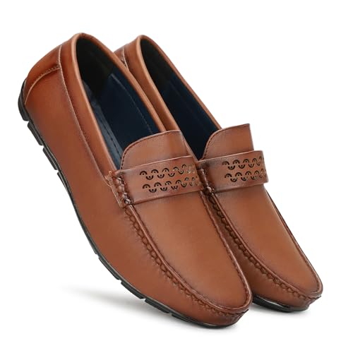 Image of Inklenzo Casual Loafer for Men's Shoes Black Brown Tan Shoe for Men Loafer