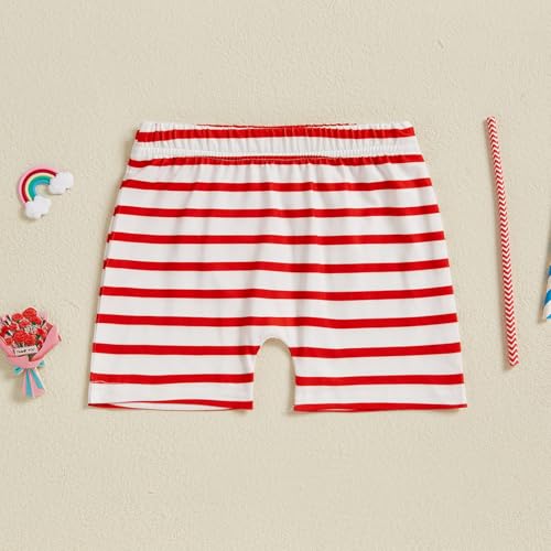 Toddler Baby Boys 4th of July Shorts American Flag Star Stripe Independence Day Summer Clothes4