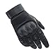 Ruiyan Gants Tactiques Plein-Doigt Caoutchouc Hard Articulation Doigt Complet Gants de Protection Écran Tactile Gants pour Combat Scooter Moto Paintball Randonné Airsoft Camping Chasse Vélo (L)
