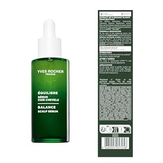 Yves Rocher Balance Scalp Serum | Soothes, Moisturizes & Protects Scalp | Shinier & Stronger Hair | All Hair Types | 50 ml