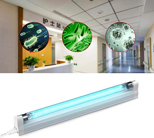 Preisvergleich Produktbild QDWRF UV Ozon Sterilisation Lampe, Hochwertige UV Desinfektionslampe für Badezimmer, Küche, Büro, Hotel, Schlafzimmer, Krankenhaus 8W