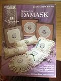  Designed for Damask.10 designs and an alphabet for Rosemont, Schoenfels and Stratford Damask. Beadwork and Ribbon instructions