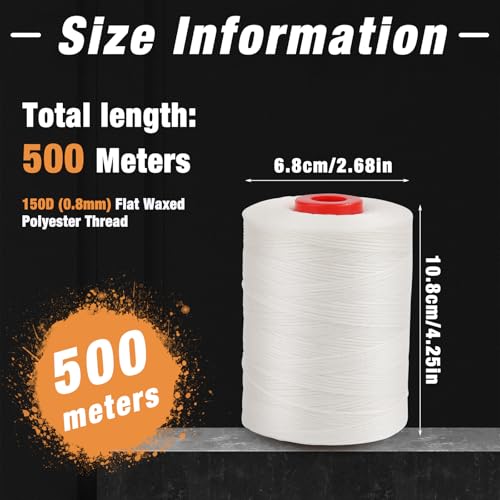 Hilo encerado para cuero 550 yardas BUTUZE miniatura 2