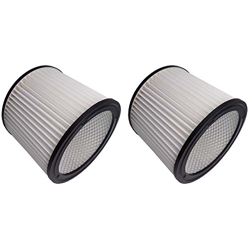 Cleanwizzard - Filtro para aspiradora Parkside 1500 (A1/B1/B2) (húmedo y seco, 1 rollo de 16 L) 2 filtros redondos