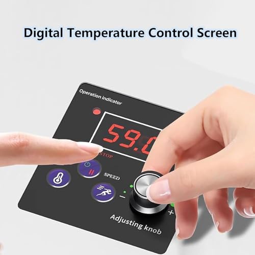 Macchina di sigillamento continua della banda del sacchetto, macchina commerciale del sigillatore della banda con controllo della temperatura digitale, sigillatrice orizzontale del sacchetto con