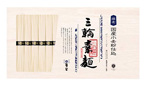 巽製粉 むぎくら 三輪素麺 国産小麦仕込 900g