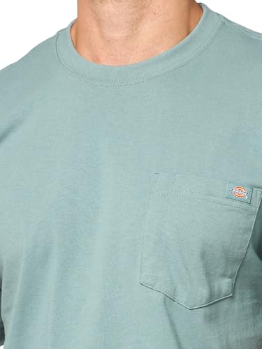 Image of Dickies Men's Heavyweight Heathered Short Sleeve Pocket T-Shirt