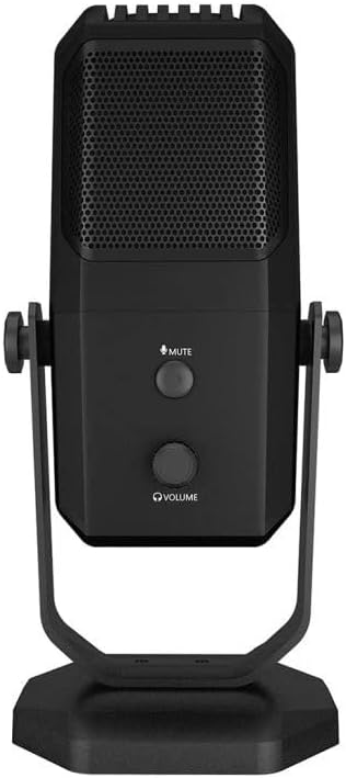 Coverzone Yanmai Profesyonel USB Condenser Mikrofon – 4 Yönlü Direktif, 20Hz-20KHz Frekans, Kulaklık Çıkışı, Tek Tuş Sessize Alma, Ses Ayarı, 15mm Stand Uyumlu SF-900 - Görsel 5