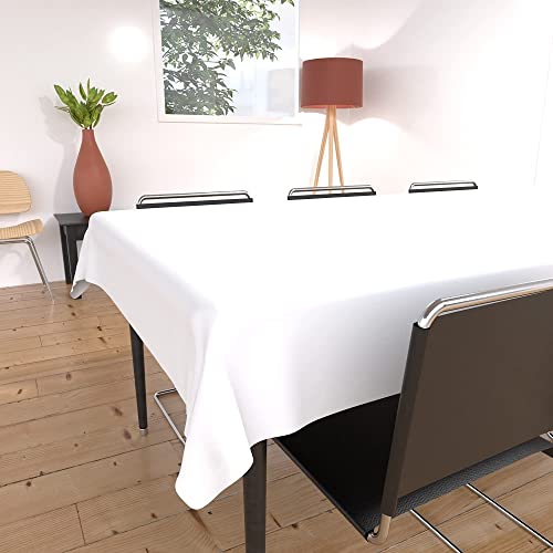 Soleil d'ocre Tovaglia Antimacchia, Bianco, 140 x 300 cm - immagine 5