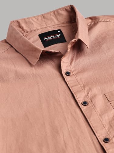 Image of Majestic Man Men's Cotton Slim Fit Shirt