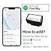 Surponzin OBD Vehicle Interface Plug-in, GPS Tracker for Vehicles, Cars, Car Alarm - Real-time Location Tracking, Compatible with Apple Find My (iOS only) No Card Insertion, downloads Required