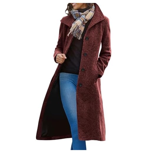 Manteau laine à double boutonnage