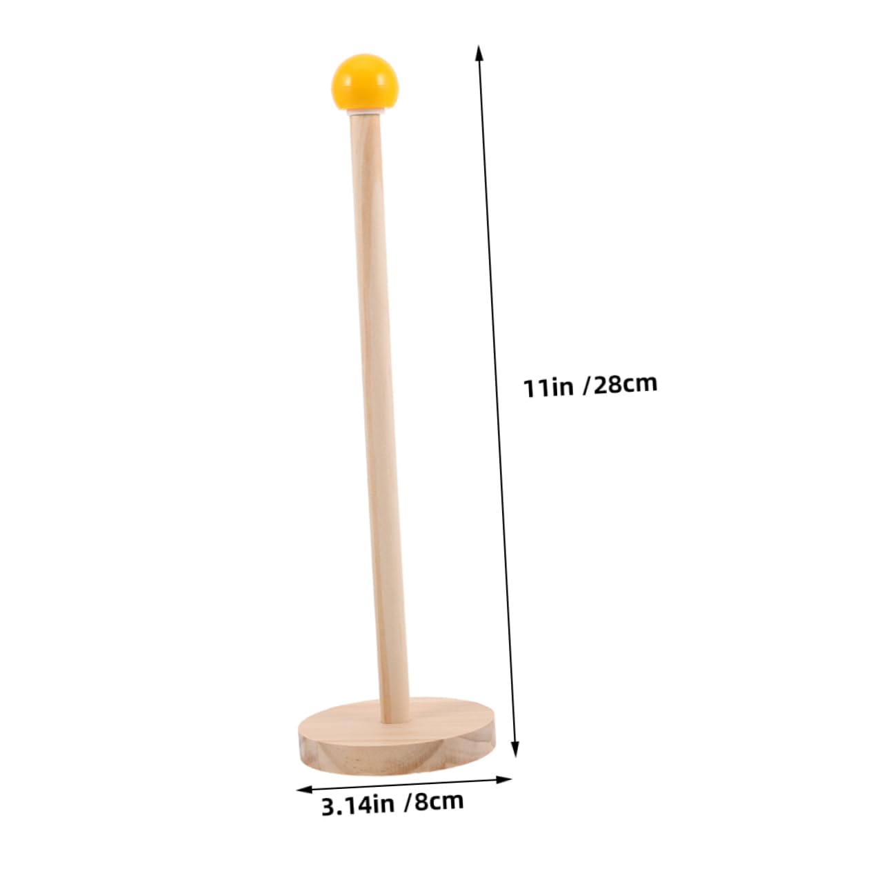 minkissy 2Pcs Natural Wood Hair Accessories Organizer Hair Tie Holder Display for Multifunctional Rack for Hair Clips Headbands and Bands Compact Design for Easy Storage