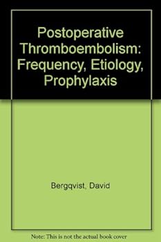 Paperback Postoperative Thromboembolism: Frequency, Etiology, Prophylaxis (English and Swedish Edition) Book