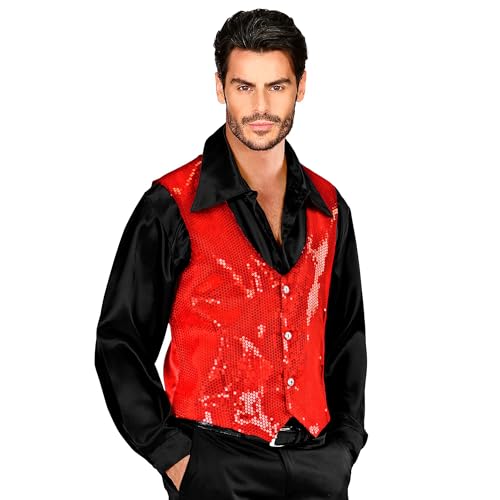 Gilet à paillettes hommes idéal pour animer vos soirées déguisées et spectacles