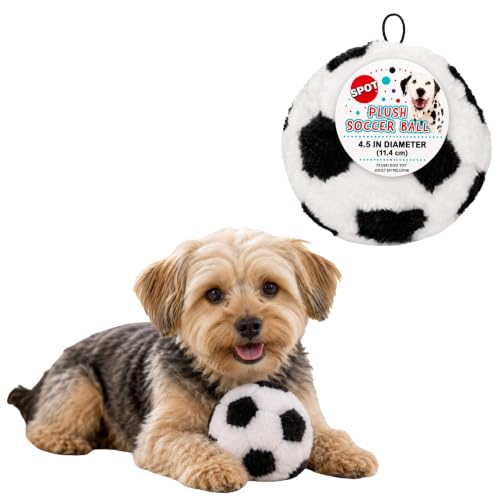 Ballon soccer peluche chien Ethical 4-1/2 po