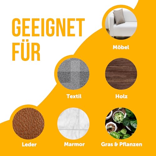 Petsly® Mildes Hunde & Katzenabwehrspray -500ml- Nicht färbend - Hundeschreck gegen Urinieren - Katzen Schreck Spray auch als Kratz & Knabberschutz - Hundeabwehrspray Innen- und Außenanwendung