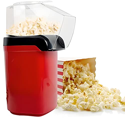 Mini Pipoqueira Máquina Elétrica Fazer Pipoca Sopro de Ar Quente