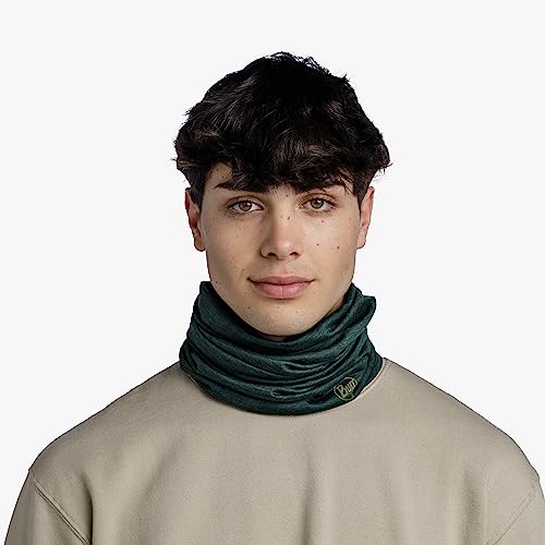 Image of Buff Lightweight Merino Wool Neck Gaiter, 100% Ethically Sourced Wool,Versatile, Temperature Regulating Face Mask