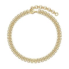 Watch strap chain choker