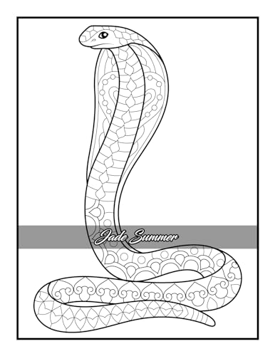 100 Animals: An Adult Coloring Book with Lions, Elephants, Owls, Horses, Dogs, Cats, and Many More! - Image 77